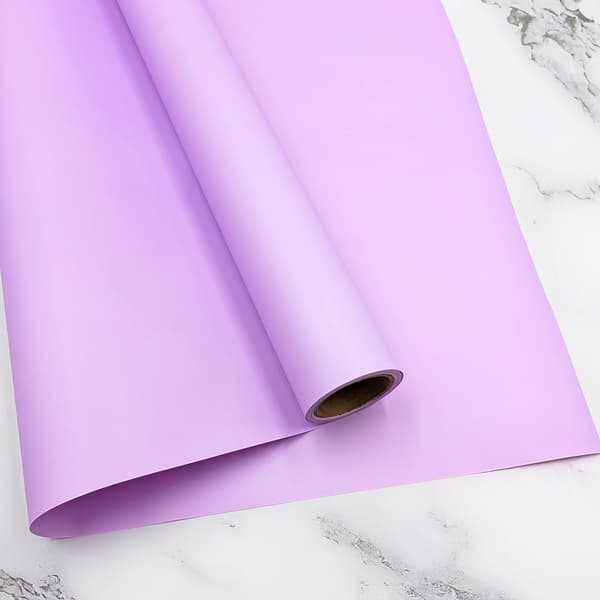 Blomfolie - "Elegant" Lila - Rulle 58cm x 10m