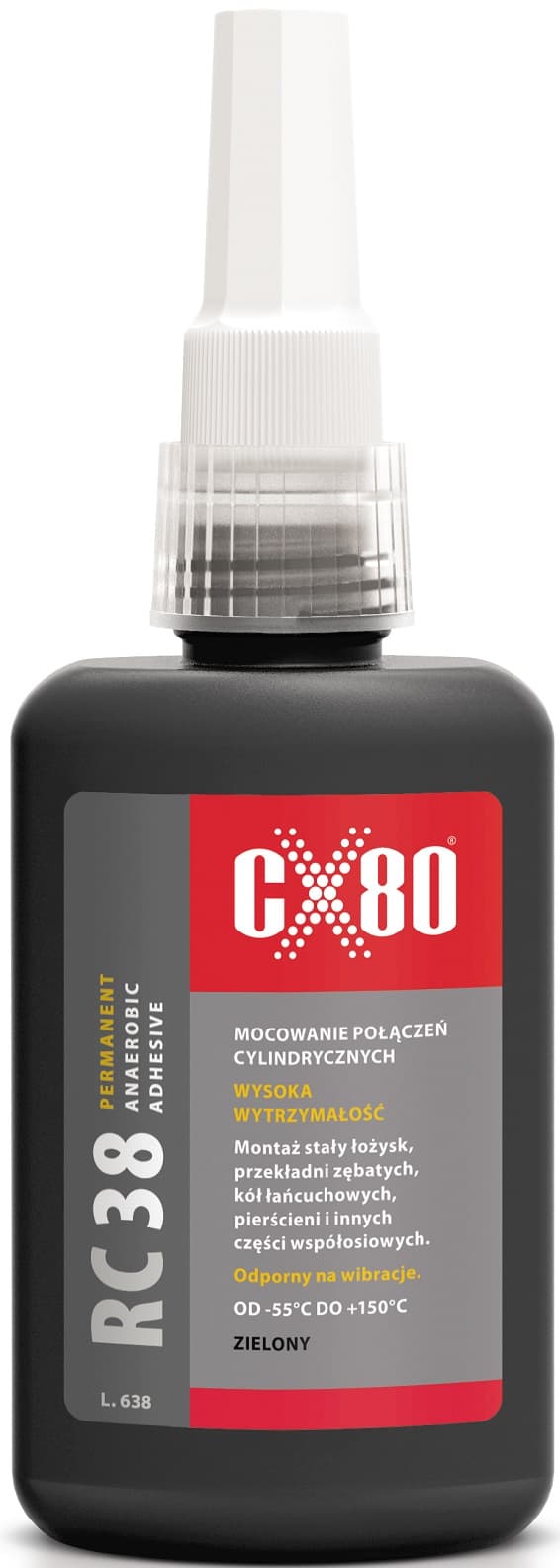 GRÖNT LIM FÖR LAGER- OCH RINGMONTERING 50ML - CX-084