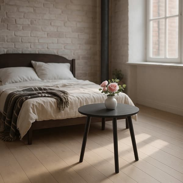 Sofabordskammel sort MDF 40x41cm ZUZU 1 stk.