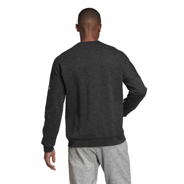 Herre Adidas Stadium Sweatshirt Sort Grafit XL