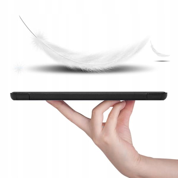 Smart magnetisk cover til Lenovo Tab Plus TB351FU (sort)