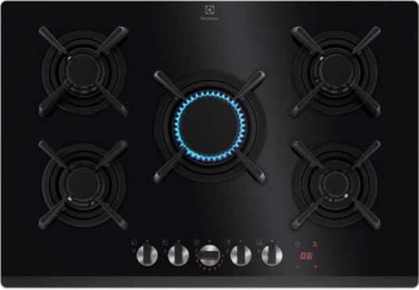 Electrolux KGG753753K gaskokplatta svart