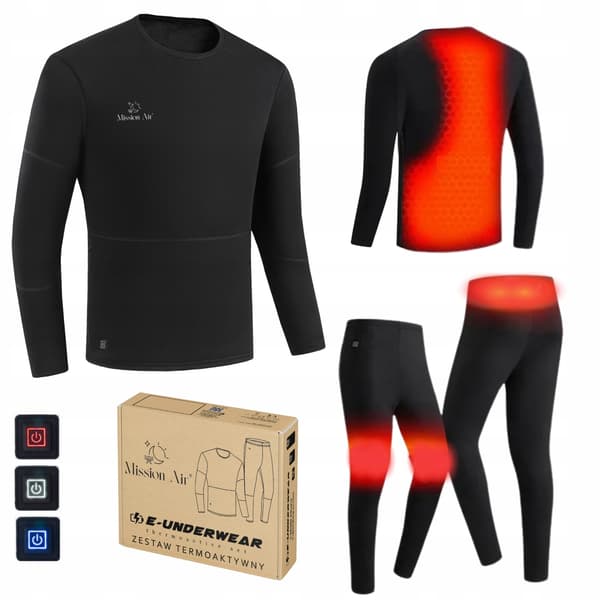 E-UNDERWEAR MAN herr termoklästerset, storlek 3xl