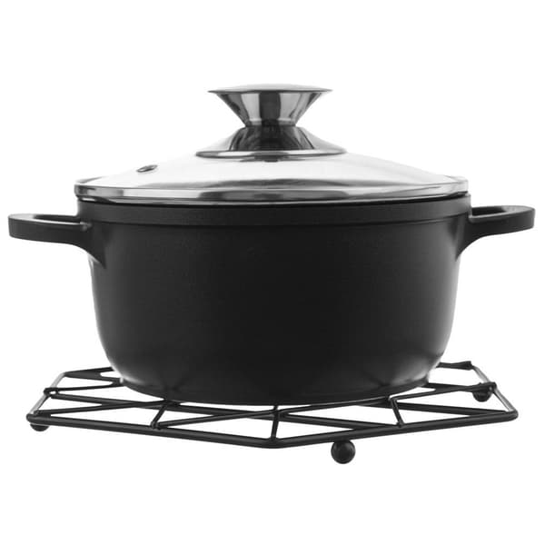 Radka metalunderlaget sort 22,5 cm