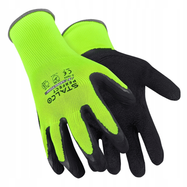 Polyesterhandskar LATEX FOAM 9" STALCO PERFECT