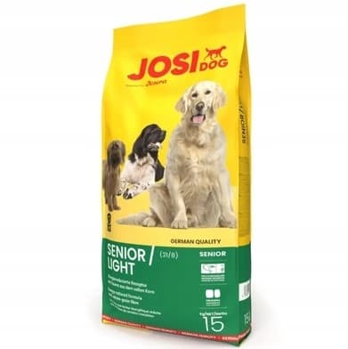Torrfoder för hundar Josera JosiDog Senior Light 15 kg