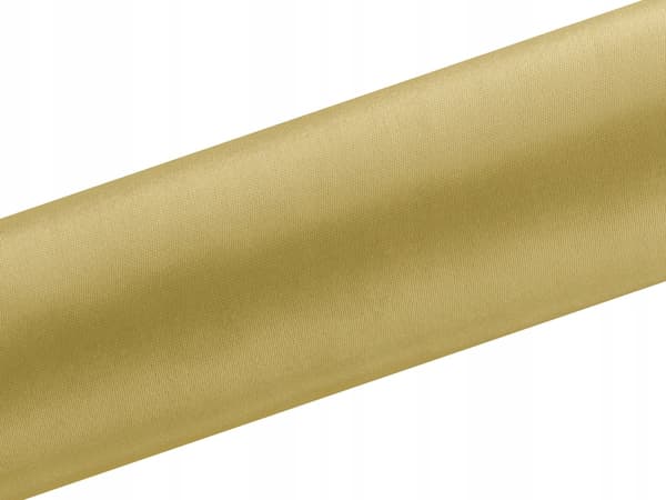 Slät satin, guld, 16 cm x 9 m, 1 st.