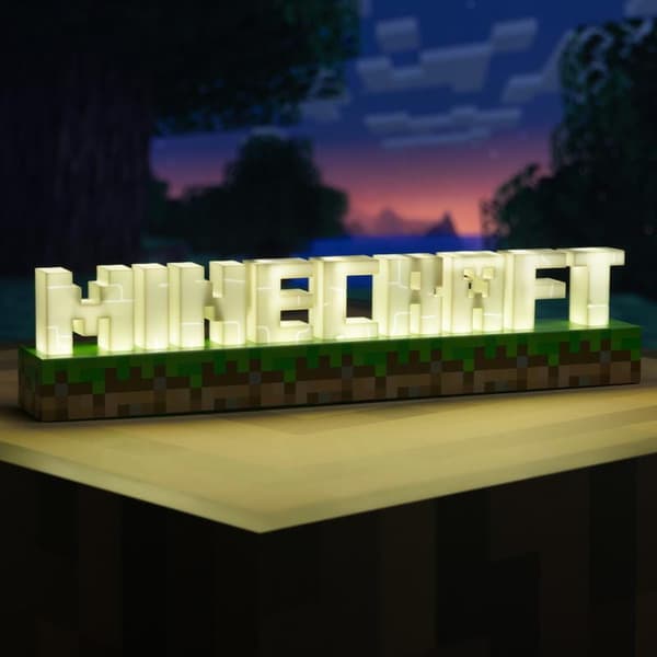 Lamppu Logo 3D - Minecraft