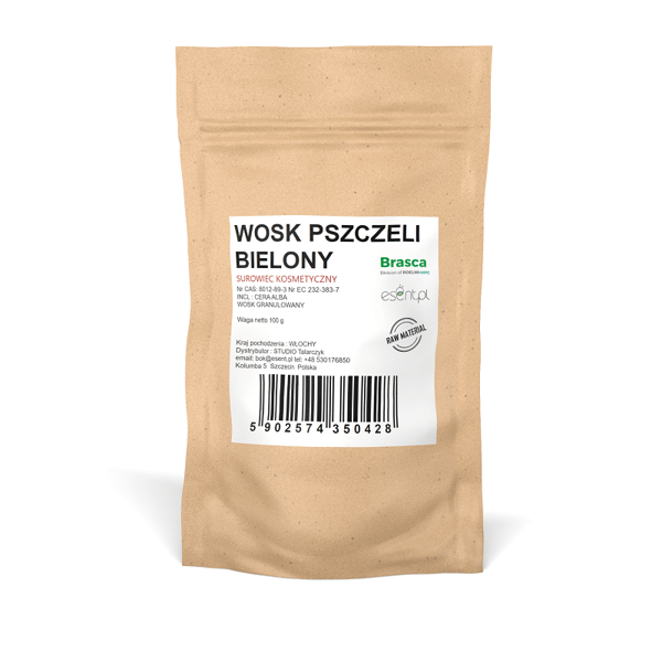 BRASCA bleget bivoksgranulat - 100 g
