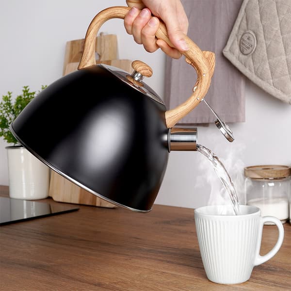 Musta teräs pillerikeitin 3 l