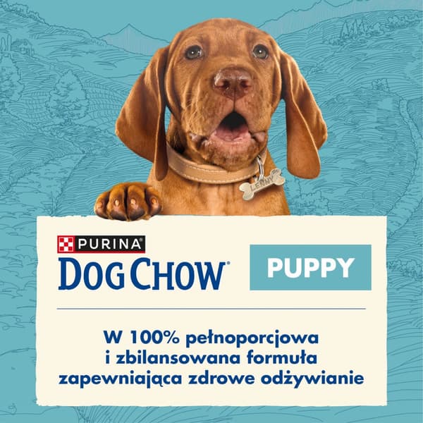 PURINA DOG CHOW PUPPY tørfoder til hunde 14 kg lam