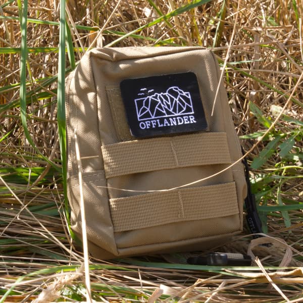 OFFLANDER TAKTINEN UNIVERSAALI MOLLE TASKU VELCRO KHAKI