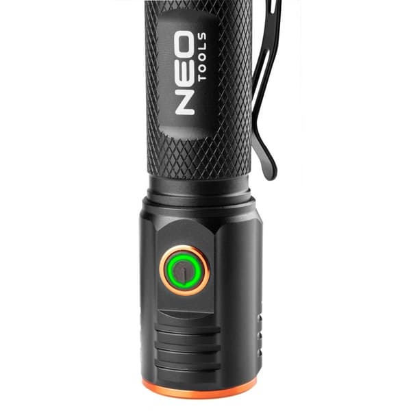 USB C LADATTAVA TASKULAMPPU 2000 LM CHN LED - T N99-067