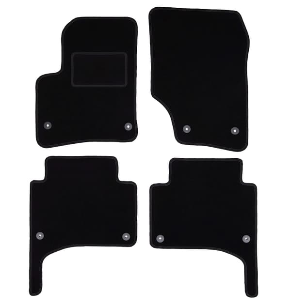 Velourmattor set för Porsche Cayenne I SUV (2002-2010)