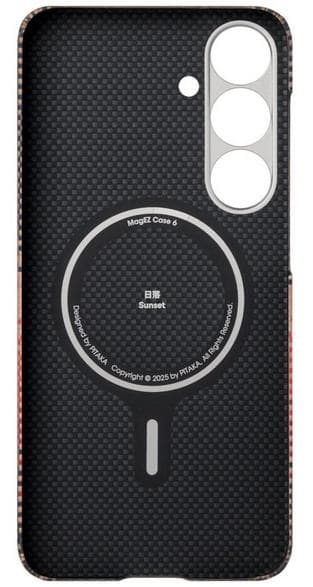 Etui-plecki PITAKA Ultra-slim Galaxy S25 auringonlasku