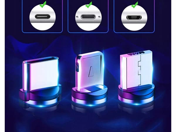 MAGNETINEN USB-KAAPELI KULTAINEN (200) GAB_A