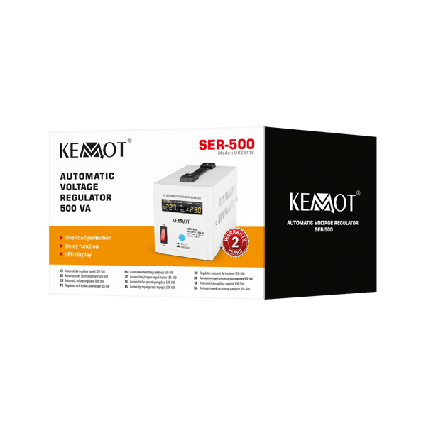 Automatisk spänningsstabilisator kemot SER-500