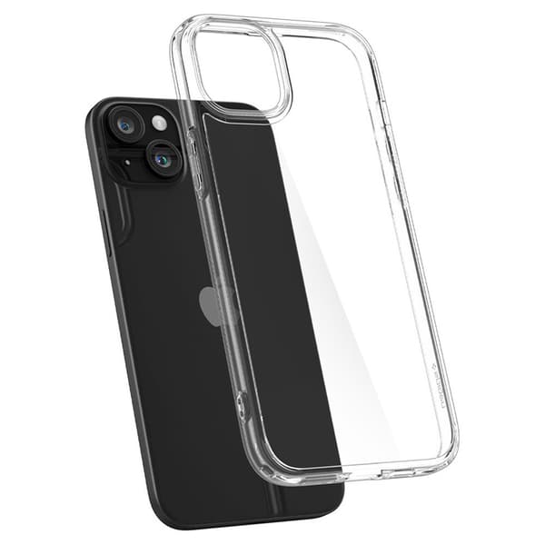 Spigen Ultra Hybrid - Etui til iPhone 15 (Klar)