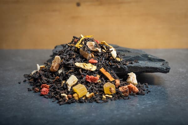 TE PU ERH ELDIG MÅNGA TILLÄGG FRUKTER.. 50g !
