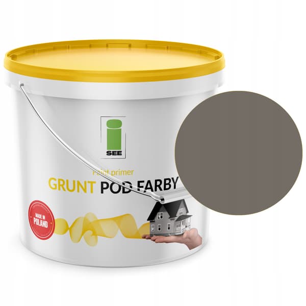 SILIKONGRUND TIL FACADEMALING VARM GRÅ, GRÅ NUANCE 10L