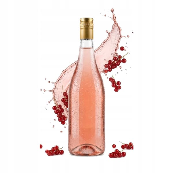 30x Vinflaska 1l CLEAR Vinflaskor Vit Ros Röd 1000ml