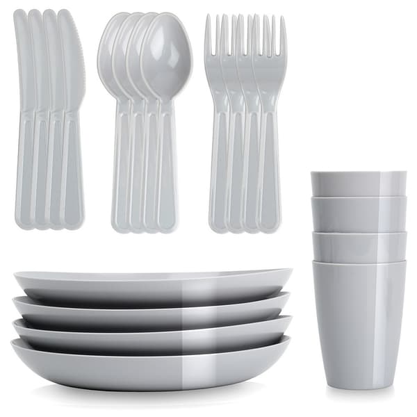 Plast picnicsæt 20 stk