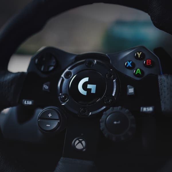 Logitech G923 Xbox/PC Gaming Rat, Sort, med Pedaler