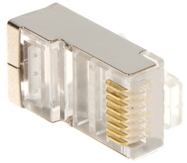 MODULÆR AFSKÆRMET STIK RJ45/C6-EKRAN*P100