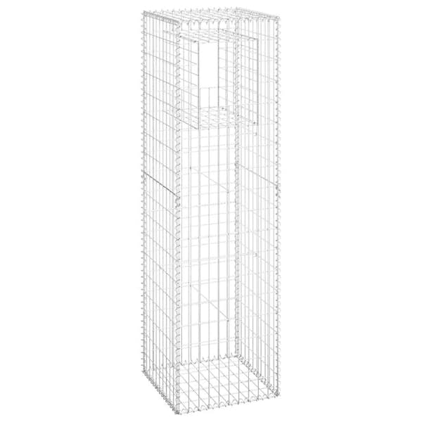 vidaXL Gabionstolper, 2 stk., 50x50x180 cm, jern
