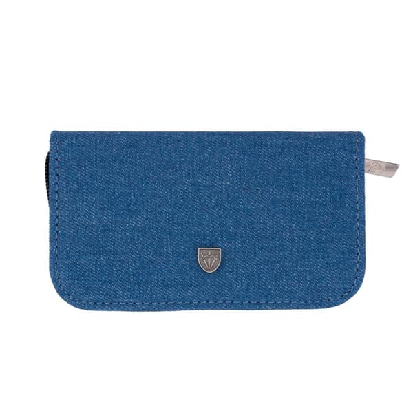 Kellermann 7243 MC N Manicuresæt med 8 værktøjer - Blå Denim