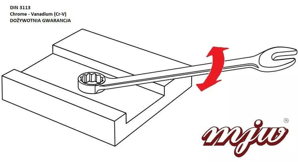 MJW 16 mm kiintoavain