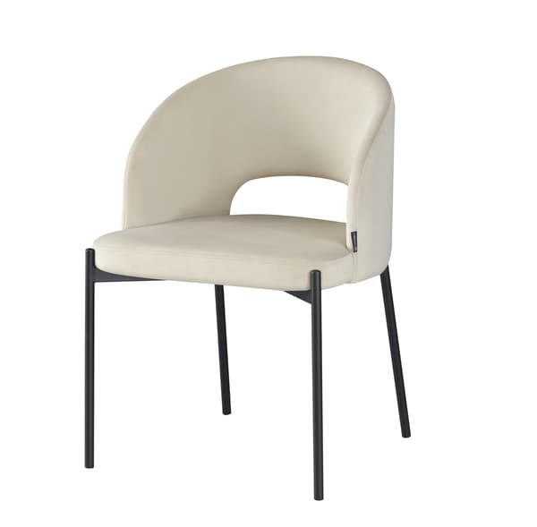Polstret stol Siena beige velour