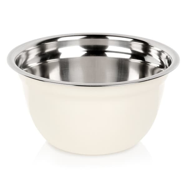Vit stålskål 14,5 cm, 700 ml