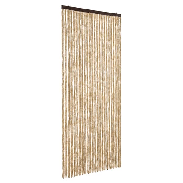 vidaXL Flugnät Beige 100x200 cm Chenille