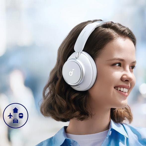 Trådlösa hörlurar SOUNDCORE Space Q45 Vit