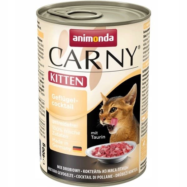 Animonda Carny vådfoder til killinger til katte 12x400g