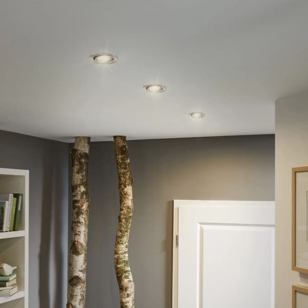 LED infällda spotlights 3x5W dimbara IP23 vinklingsbara - vardagsrum sovrum