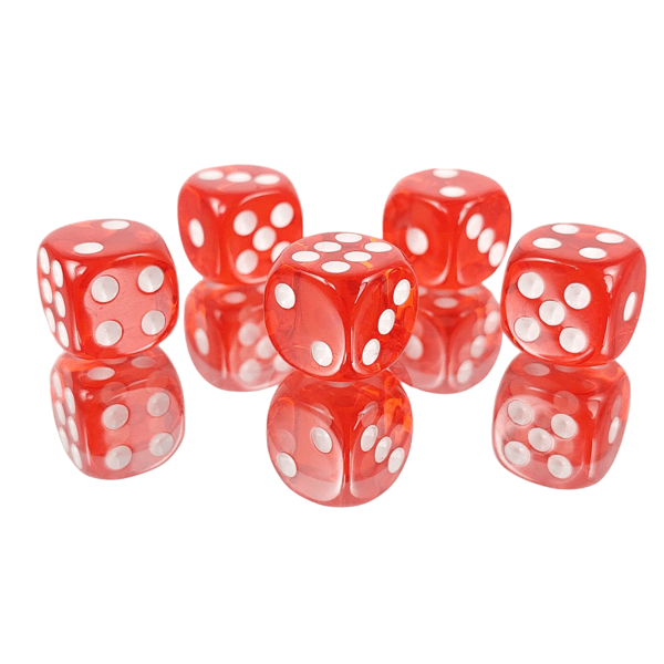 D6 1,1 cm RPG Firewind kuusisivuinen noppa