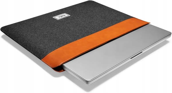 Tomtoc 14" stilfuld og slank laptoptaske til MacBook Pro og Air