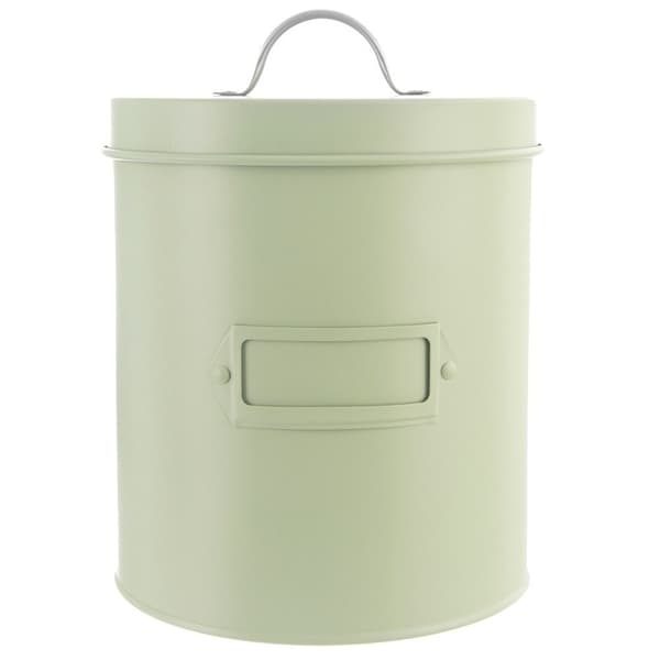 Greenish metallbeholder til opbevaring grøn 3,3 l