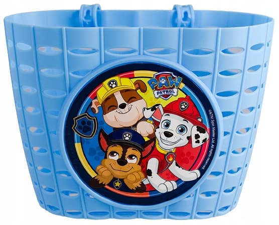 Plastikkurv til CYKEL OG SCOOTER PAW PATROL