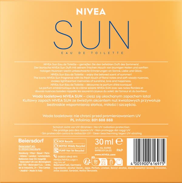 NIVEA Sun toalettvatten 30 ml