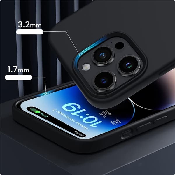 TECH-PROTECT SILIKON MAGSAFE IPHONE 13/14 SVART