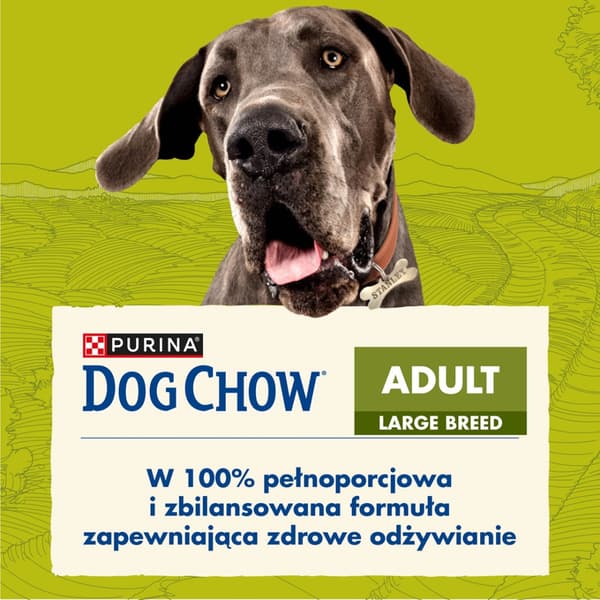 PURINA DOG CHOW tørfoder til voksne store hunderacer 14 kg