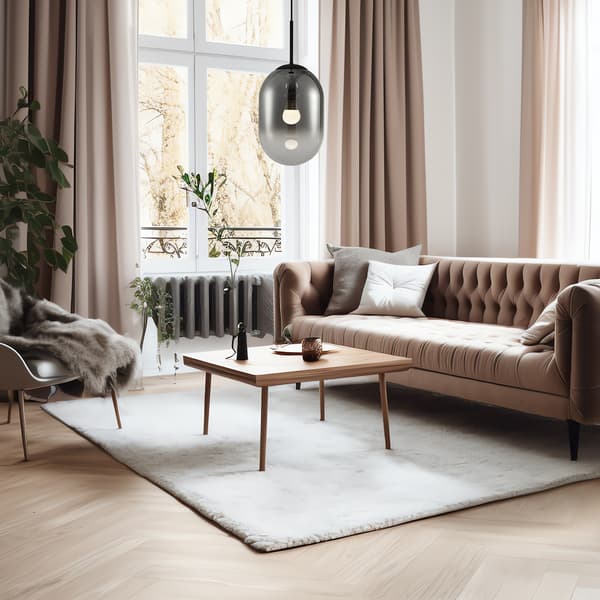 HÄNGLAMPA ALIAS 1 E14 SVART MILAGRO ML0323