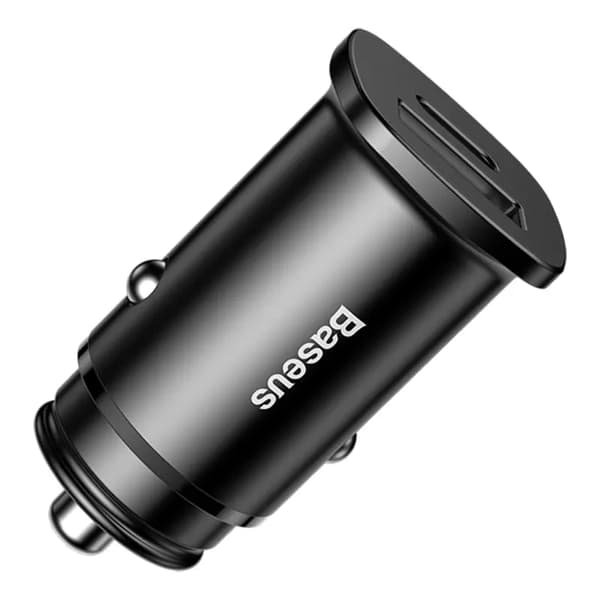 Baseus Square PPS QC4.0 / PD3.0 Billaddare 5A 30W (Svart)