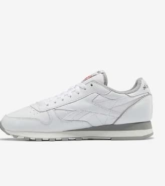 Reebok hvide snøresko MED læder 36 2Z2A4* BAGGRUNDE