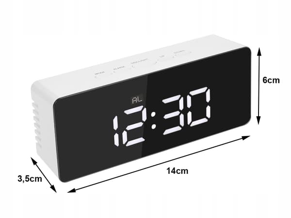 Klocka 4W1 YQ-719 Vit (100) GAB_A