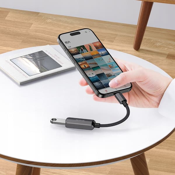 MCDODO USB-C TIL USB OTG ADAPTER USB-A ADAPTER PENNEDRIVE KABEL OPLADNING