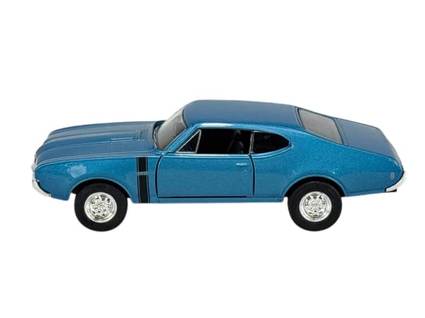 WELLY OLD TIMER 1968 OLDSMOBILE 442 SININEN 1:34 43711